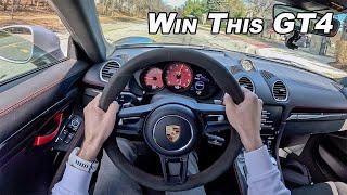 WIN This Porsche 718 Cayman GT4 - Wild Exhaust Sound On 4.0L Flat 6 (POV Drive)