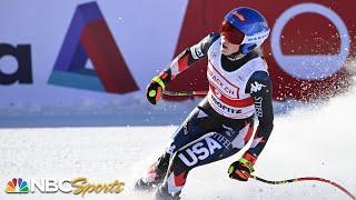 Mikaela Shiffrin secures her 91st World Cup victory with an exceptional downhill win | NBC Sports