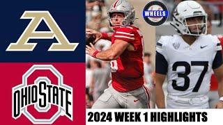 #2 Ohio State vs Akron | Full Game Highlights | 2024 College Football Highlights