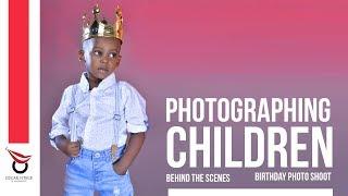 HOW DO YOU TAKE PORTRAITS FOR KID? / BEHIND THE SCENES INDOOR CHILDREN PHOTO SHOOT