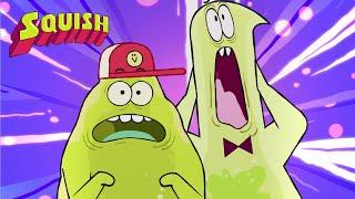 What!?? We’re stuck like this?!! | Squish English | Full Episodes | 2H | S1 | Cartoons for kids