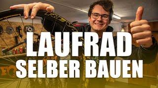 Fahrrad Laufrad selber bauen und zentrieren - ausführlicher Workshop