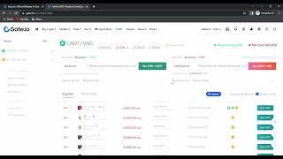 Cách giao dịch P2P trên sàn Gate.io