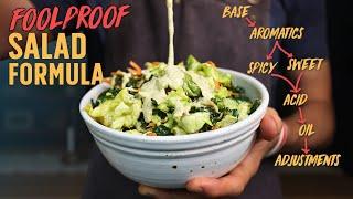 How to Finally Make A Salad that Doesn't Suck...