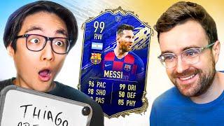 RETRO Squad Builder Showdown! BARCELONA LIONEL MESSI ON FIFA 20!!!