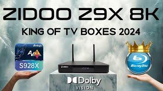 Zidoo Z9X 8K Android Media Player King Of TV Boxes 2024