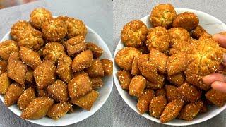 Khajoor Recipe | No-Fail Recipe Of Khajoor | Hyderabadi Meethe Lauz| Excellent Sweet Snack Recipe