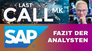SAP - Fazit der Analysten