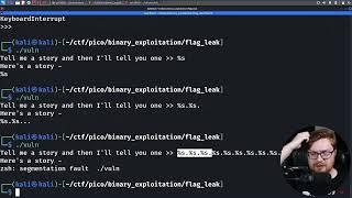Format String printf Vulnerabilities (PicoCTF 2022 #46 'flag-leak')