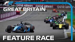 F2 Feature Race Highlights | 2024 British Grand Prix