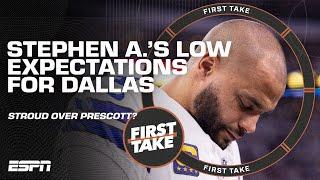 'THE COWBOYS ARE ALL-OUT!'  Stephen A. CAN'T WAIT for Cowboys-Texans on MNF  | First Take