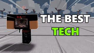 The Best TECH ever invented in The Strongest Battlegrounds