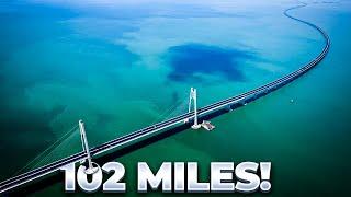 China has built The World's longest Bridge! Danyang–Kunshan Grand Bridge