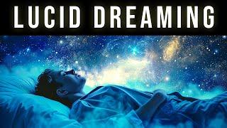 Enter REM Sleep Cycle & Induce Vivid Dreams | Deep Lucid Dream Induction Black Screen Sleep Music