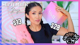 *SEPTEMBER* IPSY GLAM & IPSY GLAM BAGS unboxing 2023