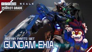 #newtype #Otakubuilder Perfect Grade Repair Parts Set Gundam Exia! (4K)