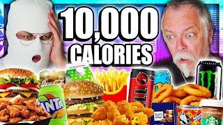 WE TRY THE 10,000 CALORIE CHALLENGE