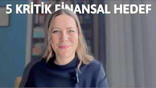 Finansal Özgürlük için 5 Kritik Hedef! (30 yaşından önce)