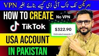 How To Create USA TikTok Account | American TikTok Account Kese Banaye | Create USA TikTok Account