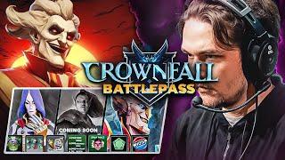 CROWNFALL BATTLE PASS В АВГУСТЕ / СЛИВ БП С ПЕРСОНАМИ / ФИШМАН НАПАЛ НА ХЕЙТЕРА / ИТОГИ ГРУПП РИЯДА