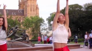 Magical Flashmob Wedding Proposal Hyde Park Sydney