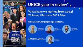 UKICE a year in review: what have we learned from 2024?