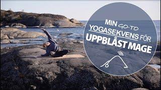 Hathayoga, Yoga för IBS och uppblåst mage - 15 minuter