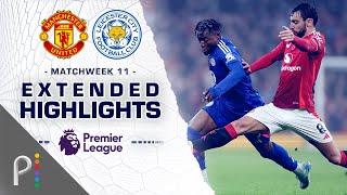 Manchester United v. Leicester City | PREMIER LEAGUE HIGHLIGHTS | 11/10/2024 | NBC Sports