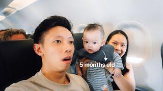 Travelling with my baby for the first time *stressful*