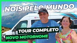 NOIS PELO MUNDO - Tour completo pelo novo MOTORHOME