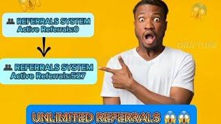 527 referrals in 5 minutes | Telegram bot refferals