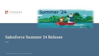 Salesforce Summer '24 release - Get release ready