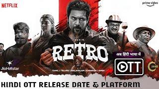 Retro Hindi OTT & TV Release Date & Platform | Suriya Retro Full Movie OTT Release Update