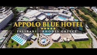 Apollo Blue Hotel Faliraki ⭐⭐⭐⭐⭐ Rhodes Greece | Drone Video