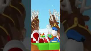 Mickey And Donald Saved Santa  (AMAZING)#shorts