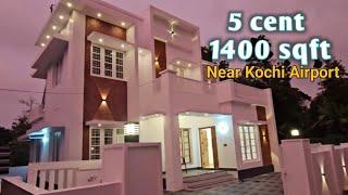 5 cent | 1400sqft | house for sale | location - kanjoor kalady | Ernakulam dist