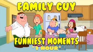 Family Guy Funniest Moments for 1 Hour! Dark Humour Try Not To Laugh