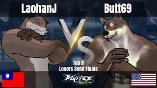 LaohanJ vs Butt69 - Vortex Gallery 2022 Fight of Animals Losers Semis @ Evo