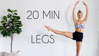 LONG & LEAN LEGS Workout (Toned Ballet Legs/No Equipment)