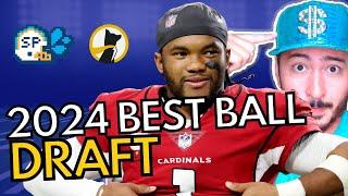 Half PPR Draft For $1.5 MILLION! | 2024 Best Ball Draft #132