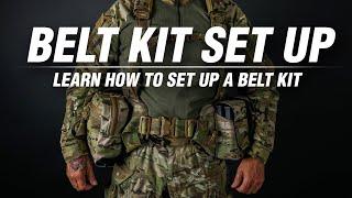 Learn How To Set Up a Molle Belt Kit  | Carcajou Tactical