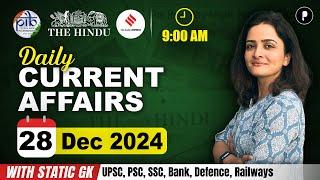 28 December Current Affairs 2024 | Daily Current Affairs | Current Affairs Today