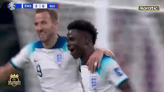 England vs Switzerland 5-3 All Goals & Highlights - euro 2024