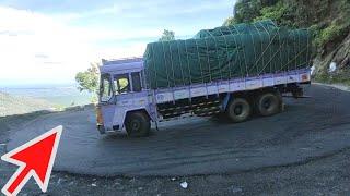 Load Lorry Crossing Dhimbam Hills Road Sathyamangalam Travel Media