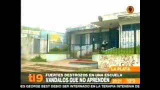 DiFilm - Fuertes destrozos en una escuela de La Plata (2005)