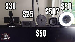 Top 5 Budget Webcams Under $50