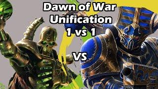 Dawn of War Unification: 1 vs 1 Thousand Sons (Kyle) vs Necrons (TheHappening)