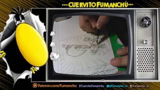 Dibujando EL CUERVITO FUMANCHU 30