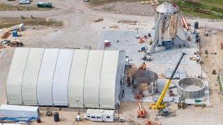 Space X Boca Chica Site Aerial Footage February 24 RGV Aerial Photography