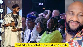 Yul. Edochie failed to make the list at the African international movie festival as he ead uninvited